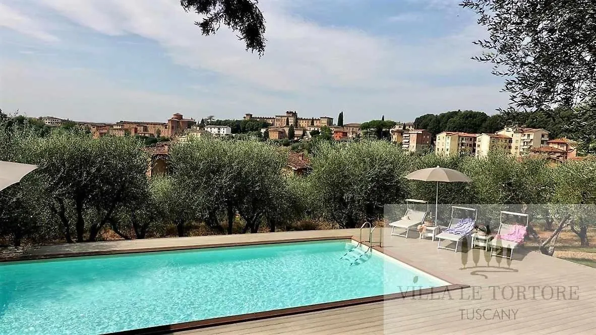 Villa Le Tortore Privata Lusso Piscina Relax Siena