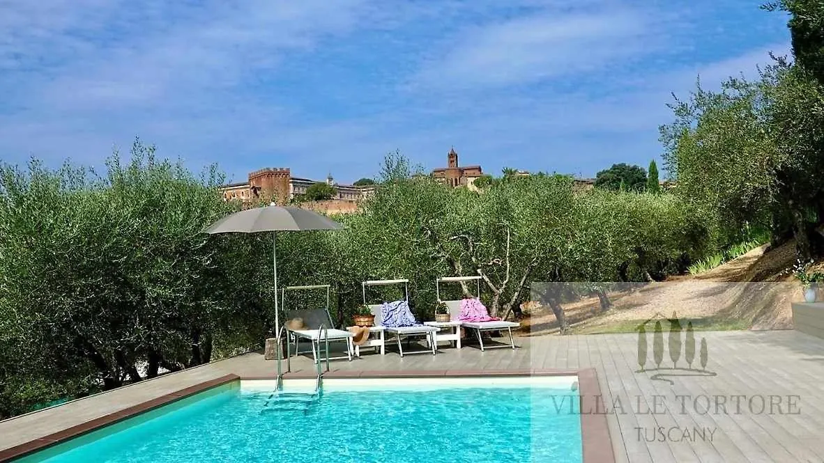 Villa Le Tortore Privata Lusso Piscina Relax Siena Italy